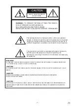 Preview for 2 page of Mitsubishi DD-6040 Owner'S Manual