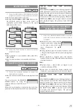 Preview for 17 page of Mitsubishi DD-6040 Owner'S Manual