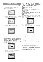 Preview for 33 page of Mitsubishi DD-6040 Owner'S Manual