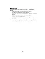 Preview for 59 page of Mitsubishi Diamond Plus 73 N0701 User Manual