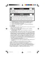 Предварительный просмотр 3 страницы Mitsubishi Diamond Plus 74SB User Manual