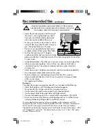 Предварительный просмотр 11 страницы Mitsubishi Diamond Plus 74SB User Manual