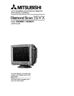 Mitsubishi Diamond Scan SD5800C User Manual preview