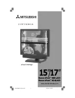 Preview for 1 page of Mitsubishi DiamondPoint NXM56LCD User Manual