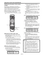 Preview for 10 page of Mitsubishi DLP UD8350LU User Manual