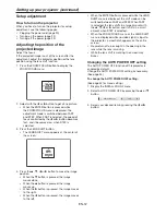 Preview for 12 page of Mitsubishi DLP UD8350LU User Manual