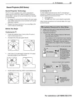 Предварительный просмотр 23 страницы Mitsubishi DLP WD-82CB1 Basic Owner'S Manual