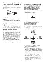 Preview for 14 page of Mitsubishi DLP XD8000LU User Manual