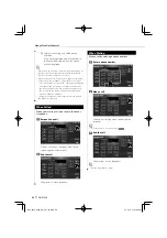 Предварительный просмотр 58 страницы Mitsubishi DNX7200AM4 Instruction Manual