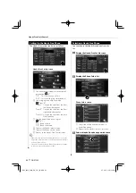 Предварительный просмотр 62 страницы Mitsubishi DNX7200AM4 Instruction Manual