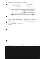 Preview for 3 page of Mitsubishi DP-47P Service Manual