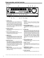 Preview for 6 page of Mitsubishi DX-TL800E Installation And Operation Manual