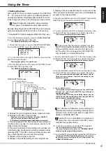 Предварительный просмотр 43 страницы Mitsubishi DX-TL930E Installation And Operation Manual