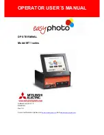 Mitsubishi EasyPhoto MT1 series Operator User Manual preview