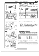 Предварительный просмотр 17 страницы Mitsubishi Eclipse 1990 Service Manual