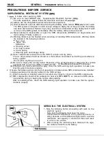 Предварительный просмотр 22 страницы Mitsubishi Eclipse 1990 Service Manual