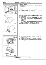 Предварительный просмотр 54 страницы Mitsubishi Eclipse 1990 Service Manual