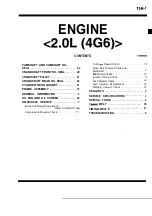 Предварительный просмотр 61 страницы Mitsubishi Eclipse 1990 Service Manual