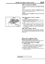 Предварительный просмотр 79 страницы Mitsubishi Eclipse 1990 Service Manual