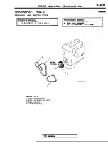 Предварительный просмотр 81 страницы Mitsubishi Eclipse 1990 Service Manual