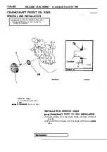 Предварительный просмотр 88 страницы Mitsubishi Eclipse 1990 Service Manual