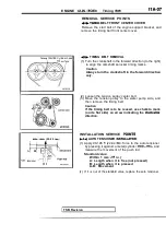 Предварительный просмотр 97 страницы Mitsubishi Eclipse 1990 Service Manual