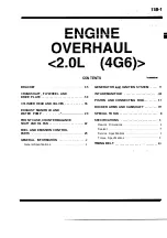 Предварительный просмотр 105 страницы Mitsubishi Eclipse 1990 Service Manual