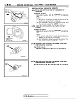 Предварительный просмотр 132 страницы Mitsubishi Eclipse 1990 Service Manual