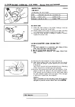 Предварительный просмотр 138 страницы Mitsubishi Eclipse 1990 Service Manual