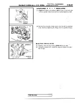 Предварительный просмотр 151 страницы Mitsubishi Eclipse 1990 Service Manual