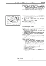 Предварительный просмотр 183 страницы Mitsubishi Eclipse 1990 Service Manual