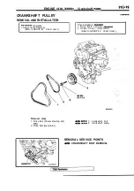 Предварительный просмотр 189 страницы Mitsubishi Eclipse 1990 Service Manual