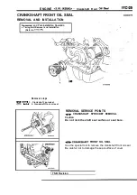 Предварительный просмотр 195 страницы Mitsubishi Eclipse 1990 Service Manual