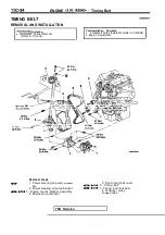 Предварительный просмотр 204 страницы Mitsubishi Eclipse 1990 Service Manual