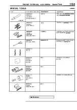 Предварительный просмотр 215 страницы Mitsubishi Eclipse 1990 Service Manual