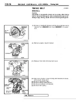 Предварительный просмотр 222 страницы Mitsubishi Eclipse 1990 Service Manual