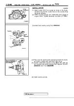 Предварительный просмотр 246 страницы Mitsubishi Eclipse 1990 Service Manual