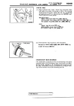 Preview for 259 page of Mitsubishi Eclipse 1990 Service Manual