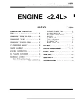 Предварительный просмотр 269 страницы Mitsubishi Eclipse 1990 Service Manual