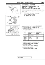 Предварительный просмотр 275 страницы Mitsubishi Eclipse 1990 Service Manual