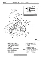 Предварительный просмотр 284 страницы Mitsubishi Eclipse 1990 Service Manual