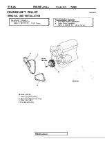 Предварительный просмотр 288 страницы Mitsubishi Eclipse 1990 Service Manual