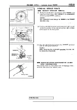 Предварительный просмотр 299 страницы Mitsubishi Eclipse 1990 Service Manual