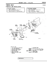 Предварительный просмотр 303 страницы Mitsubishi Eclipse 1990 Service Manual