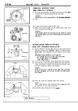 Предварительный просмотр 304 страницы Mitsubishi Eclipse 1990 Service Manual