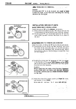 Предварительный просмотр 308 страницы Mitsubishi Eclipse 1990 Service Manual