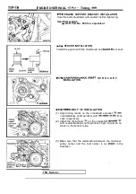 Предварительный просмотр 326 страницы Mitsubishi Eclipse 1990 Service Manual