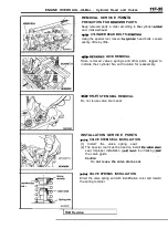 Предварительный просмотр 345 страницы Mitsubishi Eclipse 1990 Service Manual