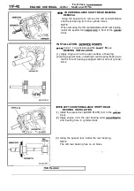 Предварительный просмотр 352 страницы Mitsubishi Eclipse 1990 Service Manual