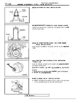 Предварительный просмотр 354 страницы Mitsubishi Eclipse 1990 Service Manual